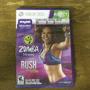 Xbox 360 Zumba Fitness Rush game